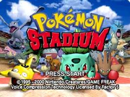 Pokemon Stadium Title Screen